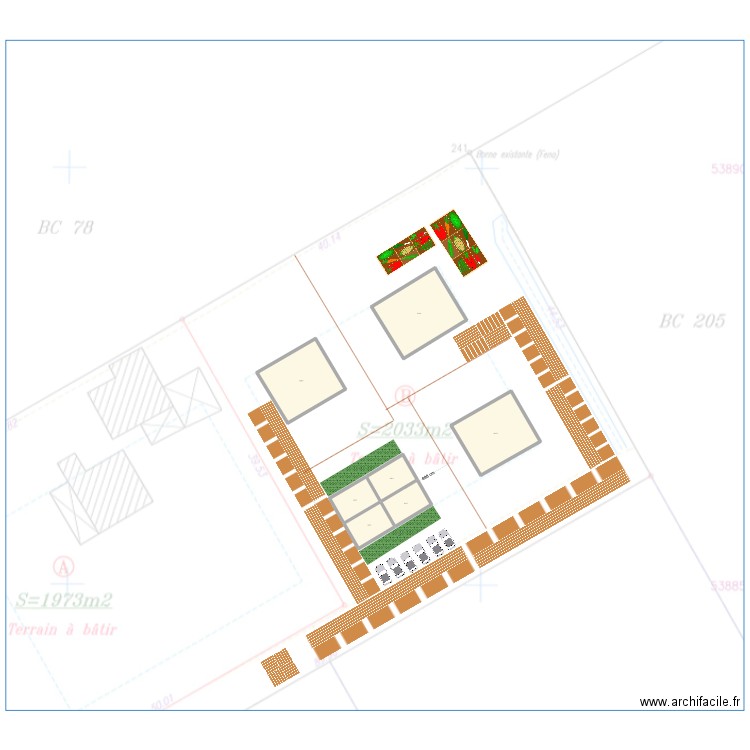 KAMANY 1. Plan de 7 pièces et 472 m2