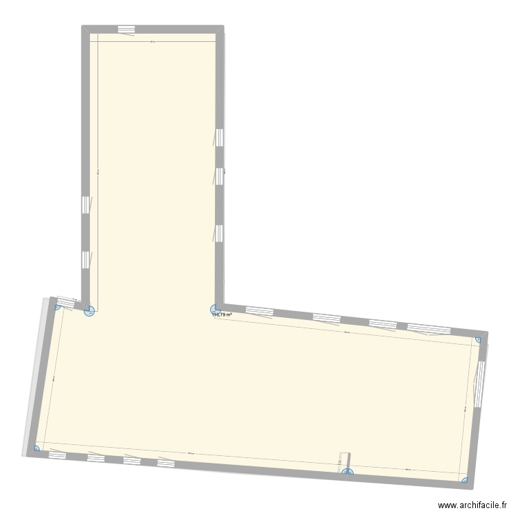 maison03. Plan de 5 pièces et 186 m2