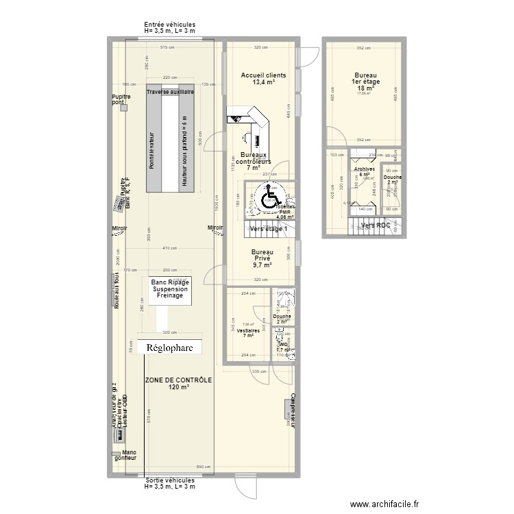 CCT VL VILLENEUVE SUR YONNE. Plan de 10 pièces et 197 m2