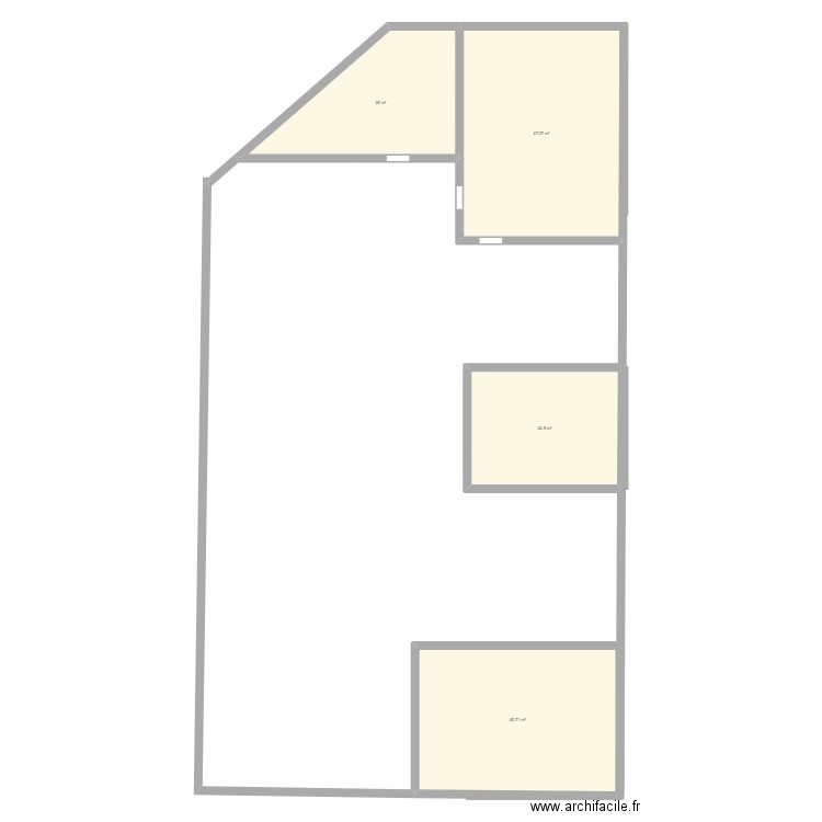 ugs_3. Plan de 4 pièces et 137 m2