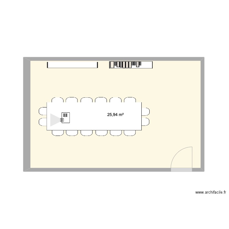 Salle de travail. Plan de 0 pièce et 0 m2