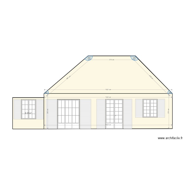 avant. Plan de 0 pièce et 0 m2