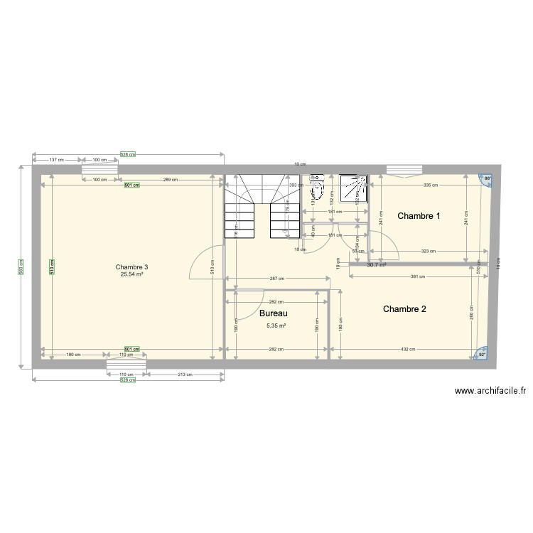 Etage V1. Plan de 0 pièce et 0 m2