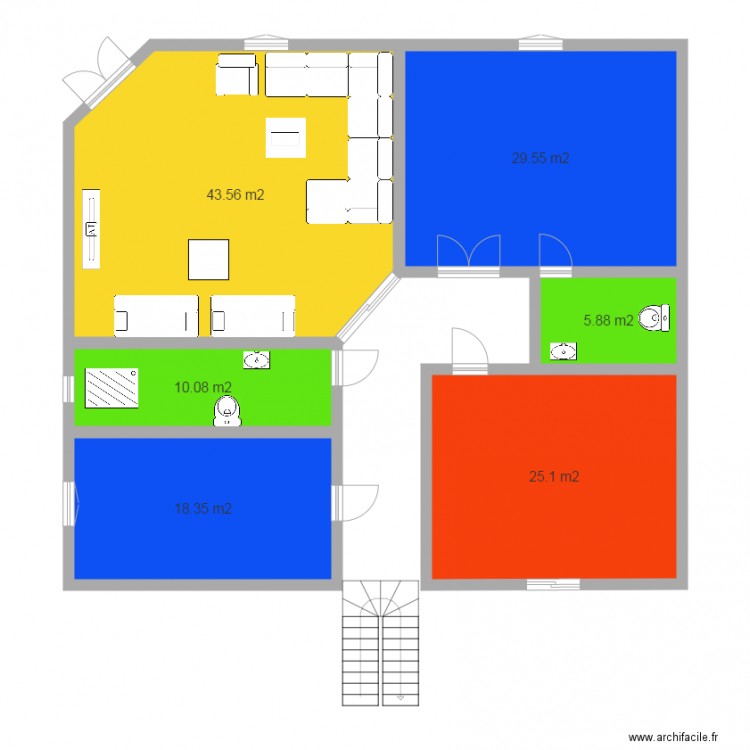 chabli mel 2. Plan de 0 pièce et 0 m2