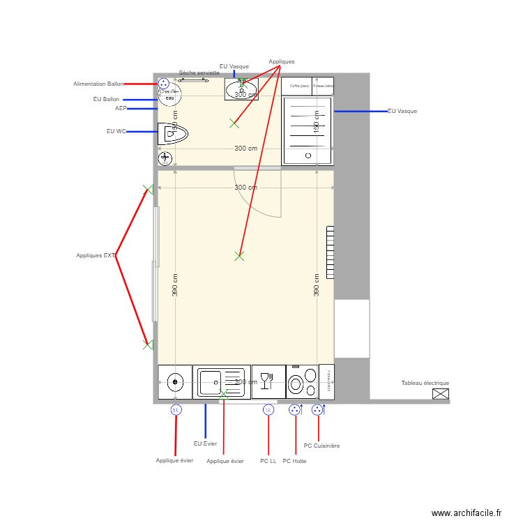 PROUST. Plan de 0 pièce et 0 m2