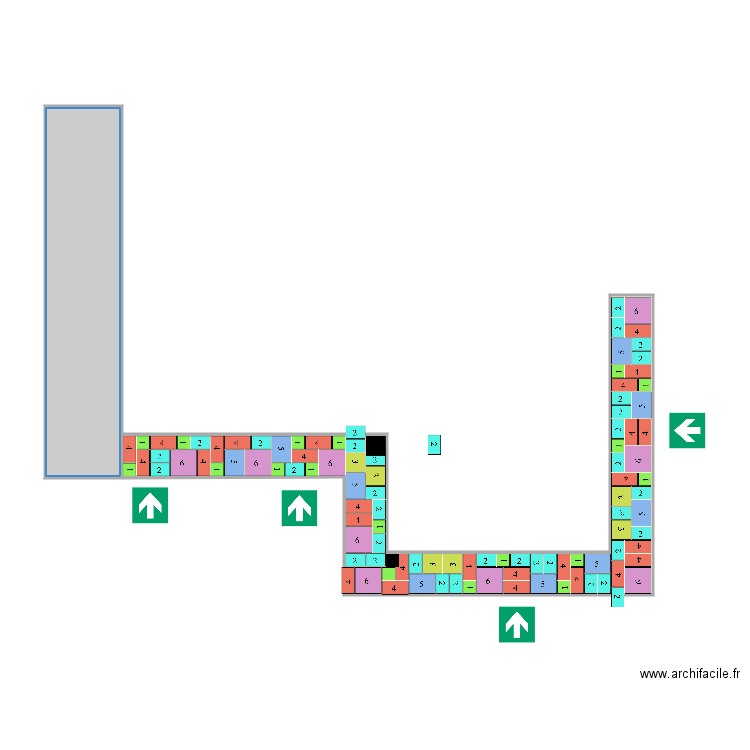 TERRASSE VV 2. Plan de 0 pièce et 0 m2