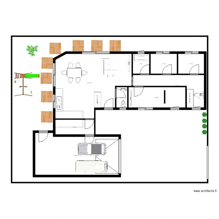 plan clem. Plan de 0 pièce et 0 m2