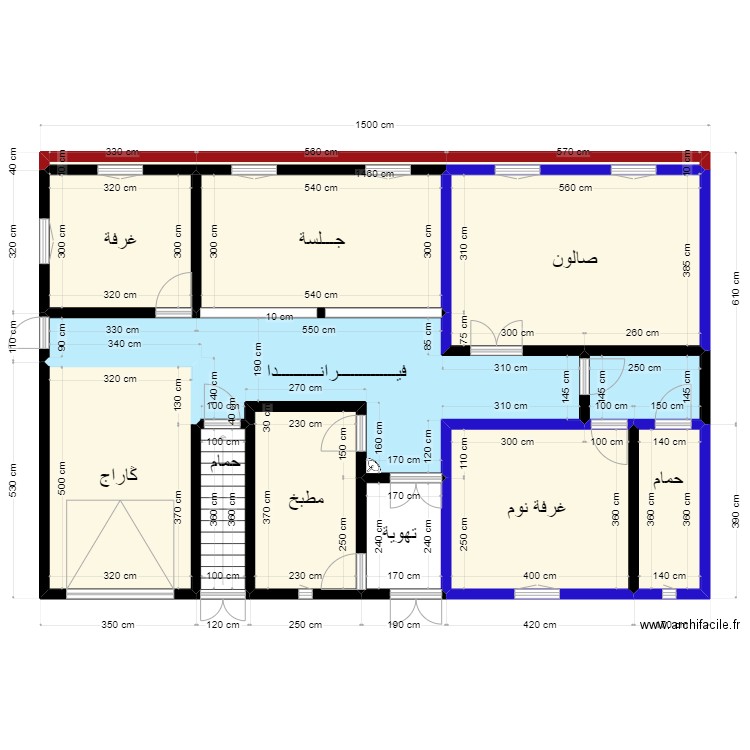 Plan 10x15 Client 34 30 80 86. Plan de 0 pièce et 0 m2