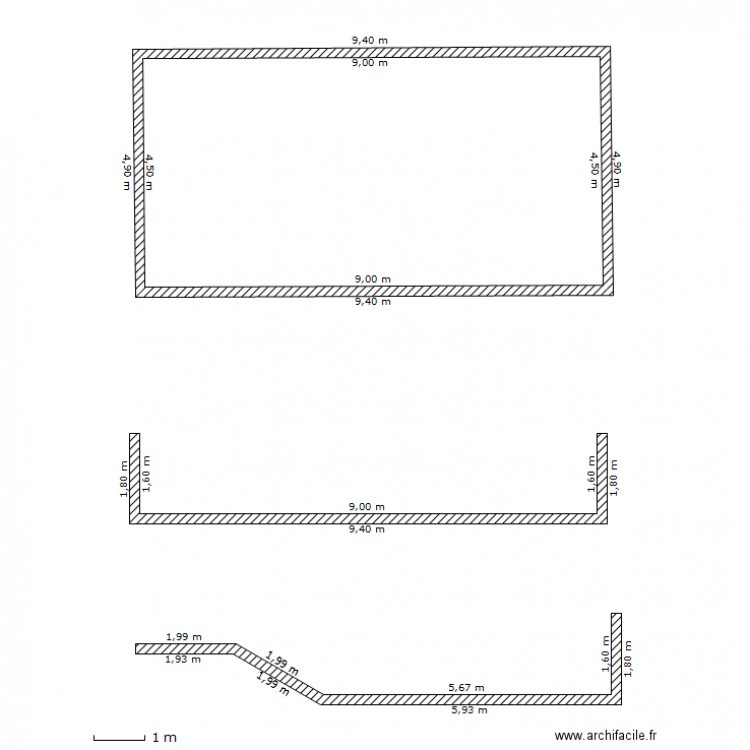 Piscine 9x4,5. Plan de 0 pièce et 0 m2