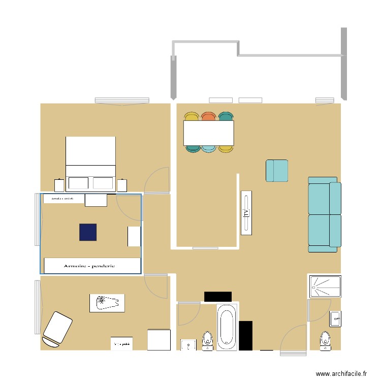 Echallens 61. Plan de 0 pièce et 0 m2