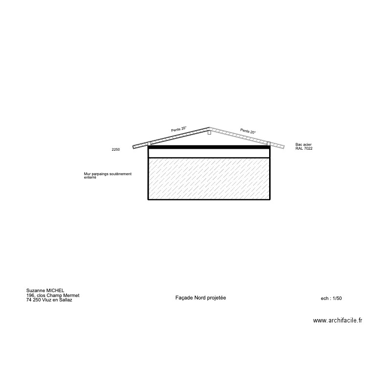 plan lorzier 9. Plan de 2 pièces et 11 m2