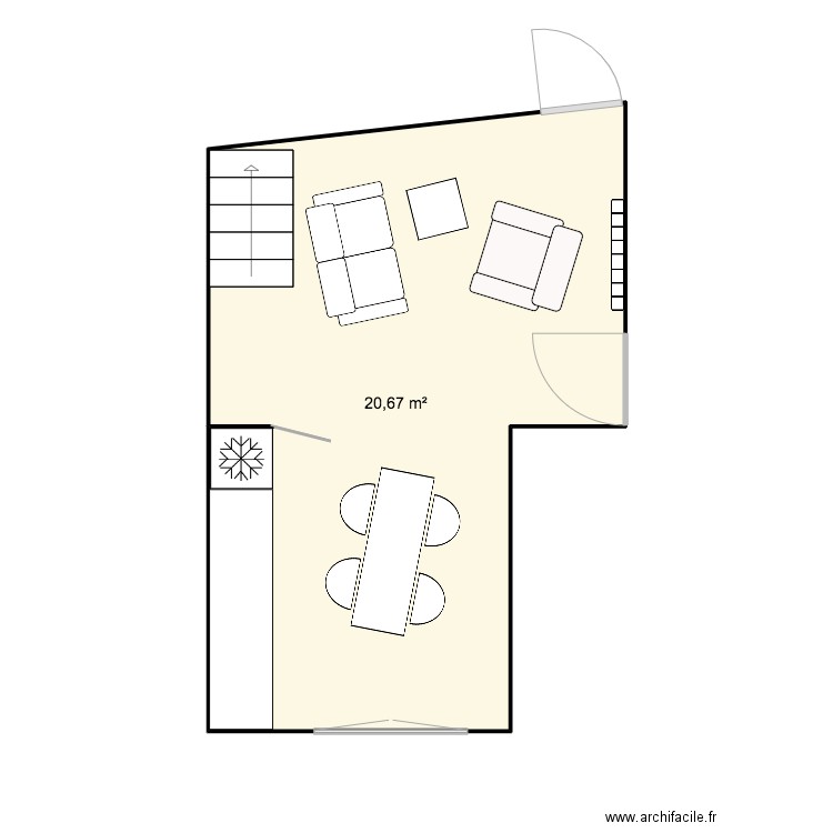 Appart Puteaux 450K. Plan de 0 pièce et 0 m2