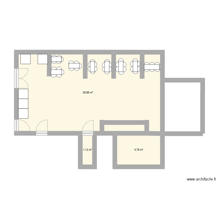 rayaume. Plan de 0 pièce et 0 m2