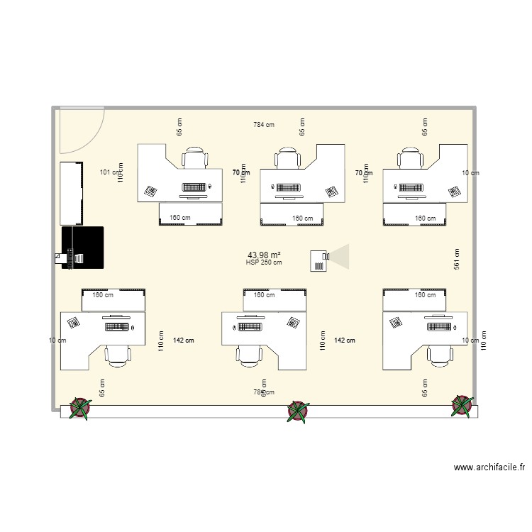 BUREAUX VITROLLES. Plan de 0 pièce et 0 m2