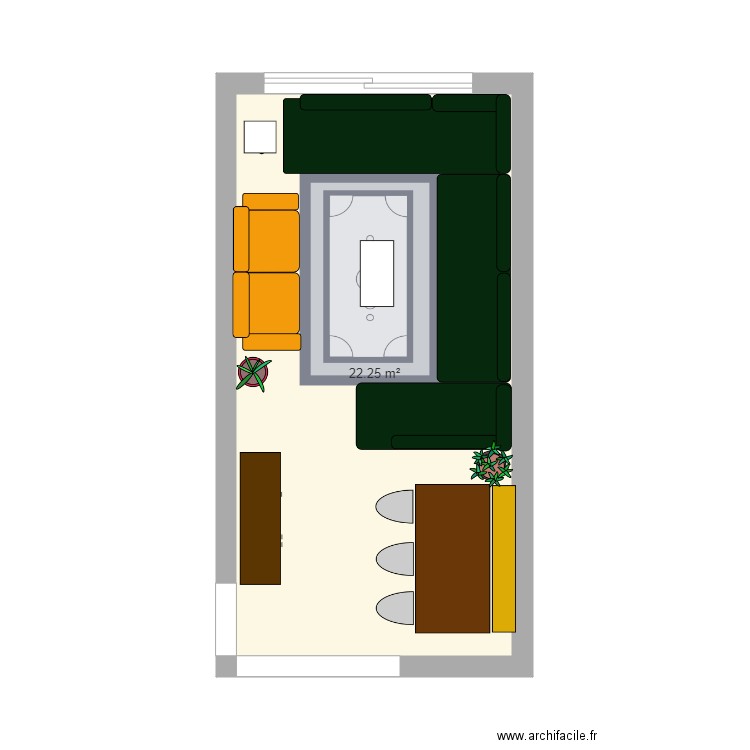 SALON. Plan de 0 pièce et 0 m2