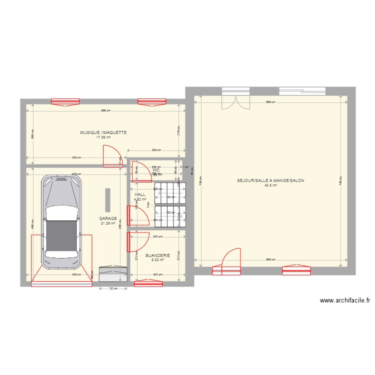 maison donna. Plan de 0 pièce et 0 m2