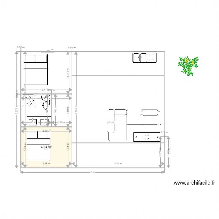 construction dune mini cite. Plan de 0 pièce et 0 m2