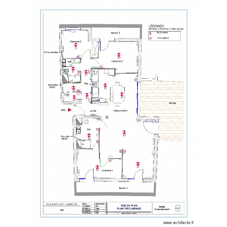 Cuisine nouv. Plan de 0 pièce et 0 m2