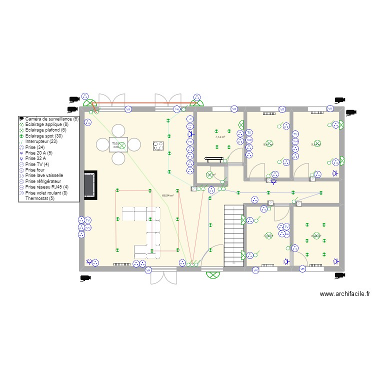 Antoine. Plan de 0 pièce et 0 m2