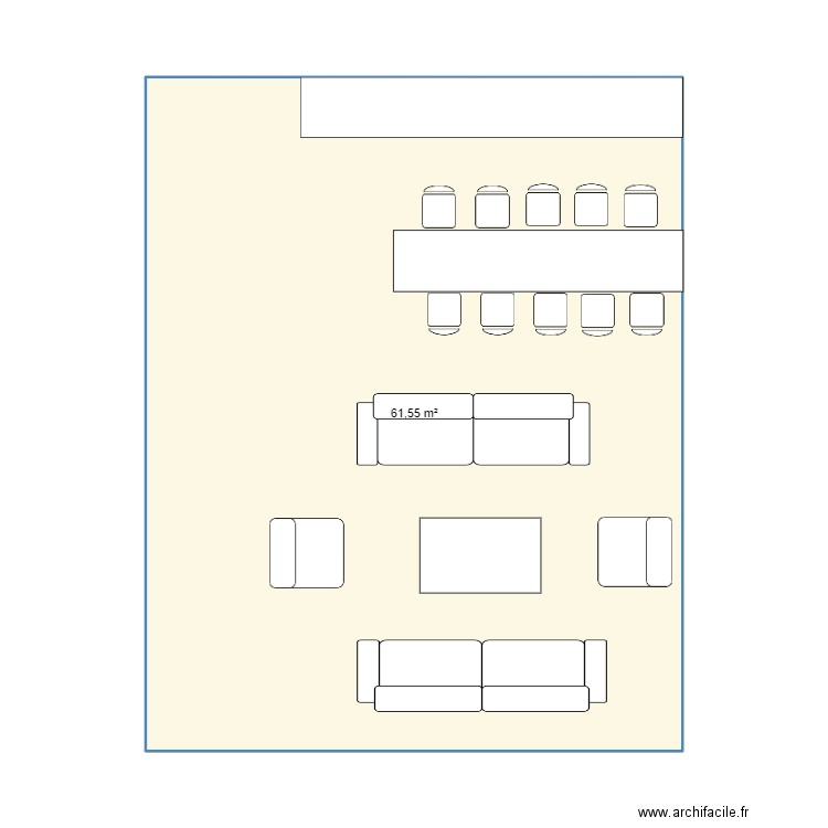 terrasse. Plan de 0 pièce et 0 m2