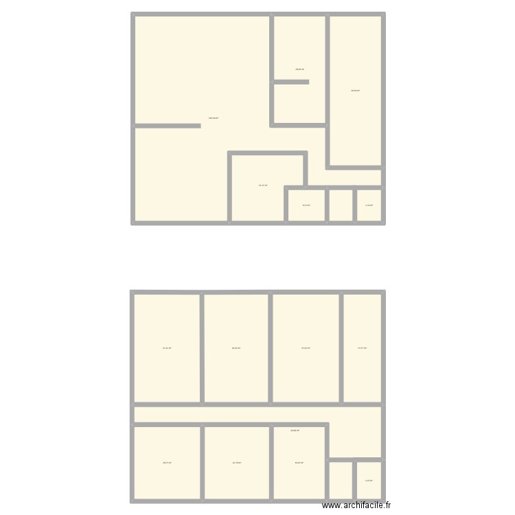 PLAN. Plan de 15 pièces et 491 m2