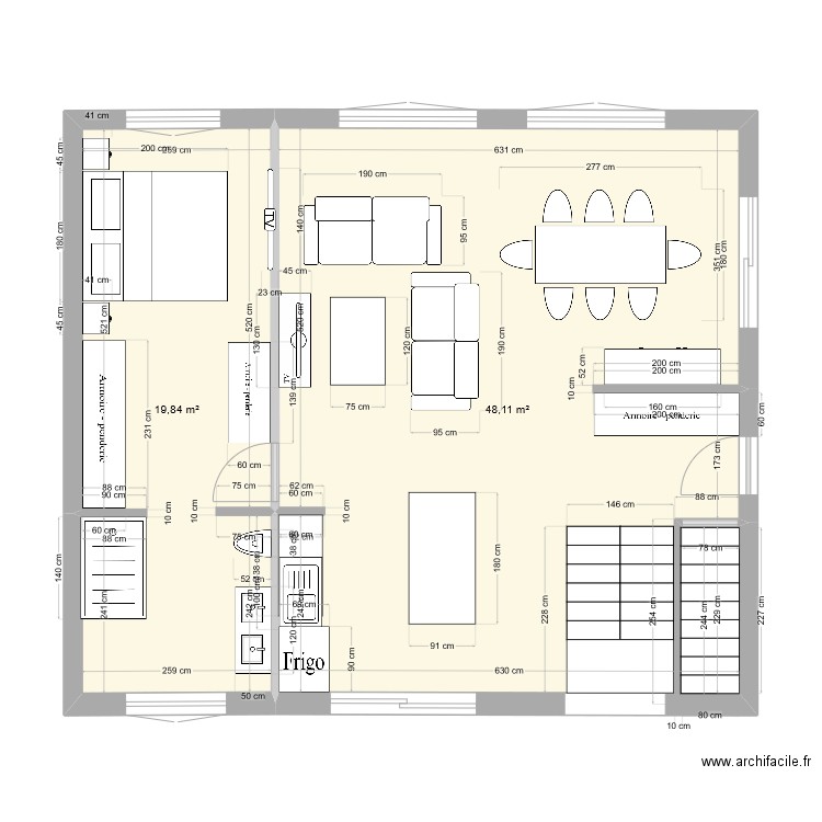 RDC GOUVIEUX(3). Plan de 0 pièce et 0 m2