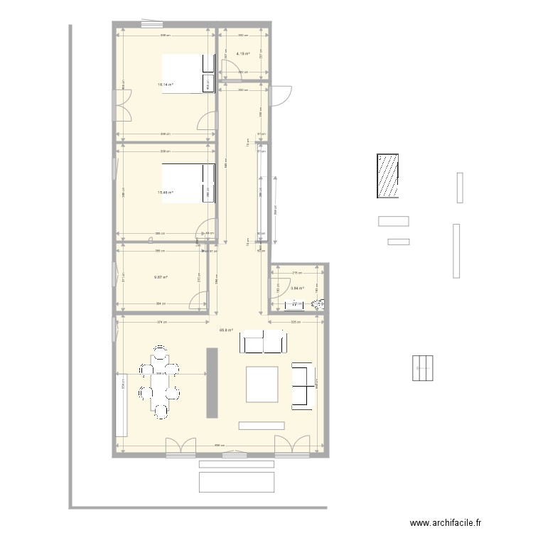 Appartement Chateau d Oex. Plan de 0 pièce et 0 m2