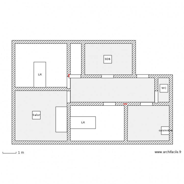 St Victor. Plan de 0 pièce et 0 m2