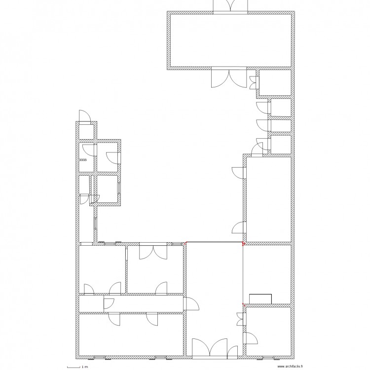 croquis. Plan de 0 pièce et 0 m2