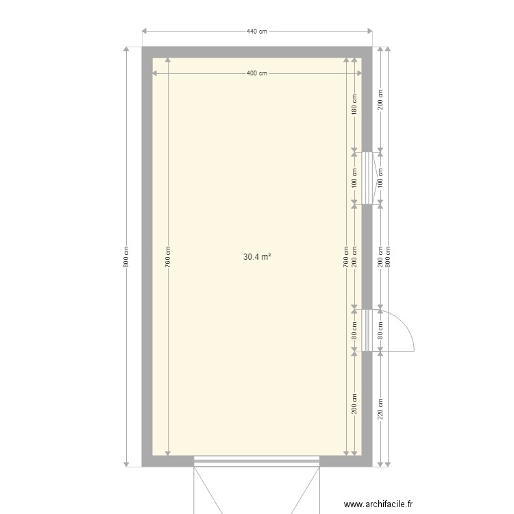 garage alex 2. Plan de 0 pièce et 0 m2