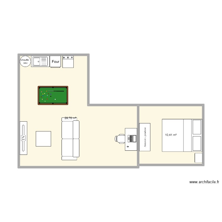 appartement . Plan de 0 pièce et 0 m2