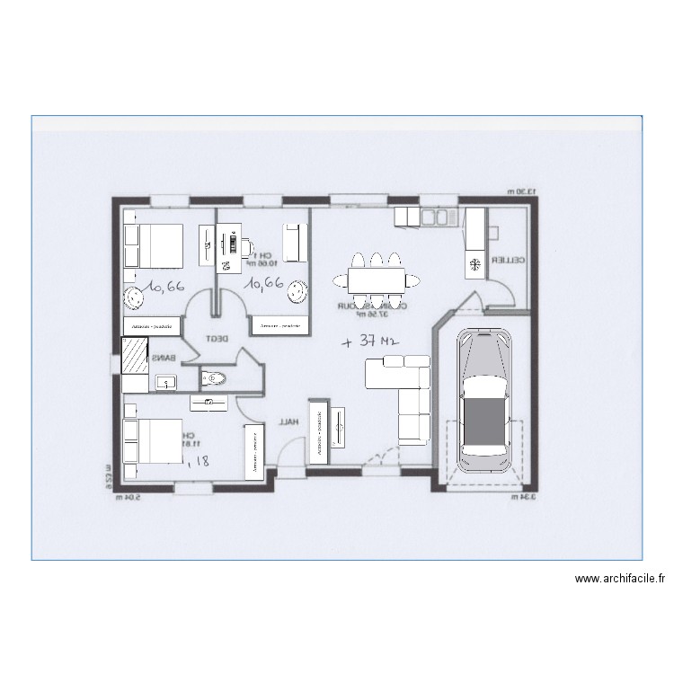 ARCON4. Plan de 0 pièce et 0 m2