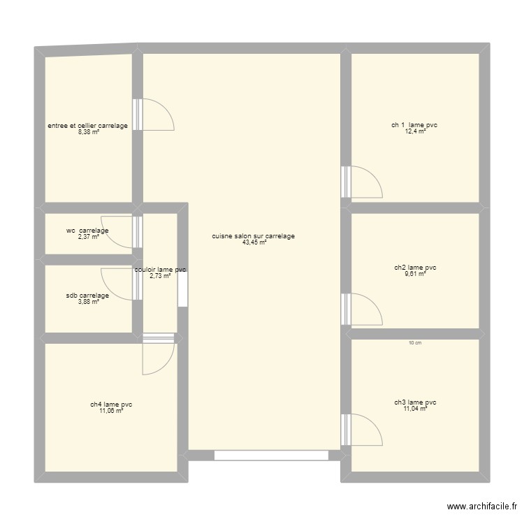 muller . Plan de 0 pièce et 0 m2