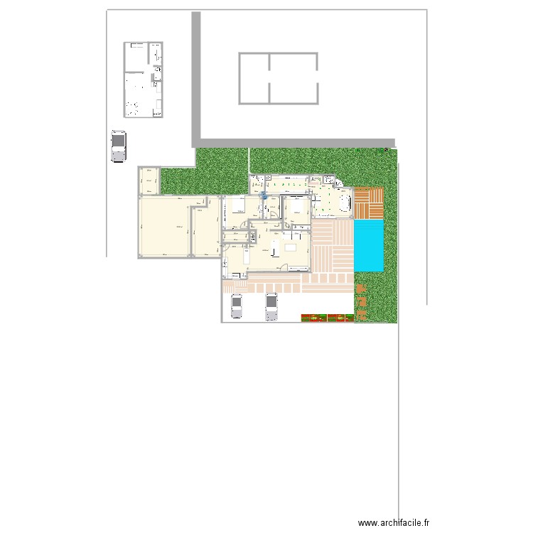 PLAN 1303 cotes. Plan de 0 pièce et 0 m2