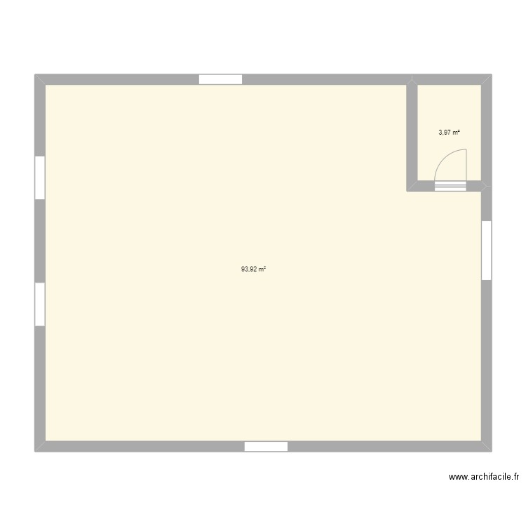 Hall d'accueil (aménagement). Plan de 0 pièce et 0 m2