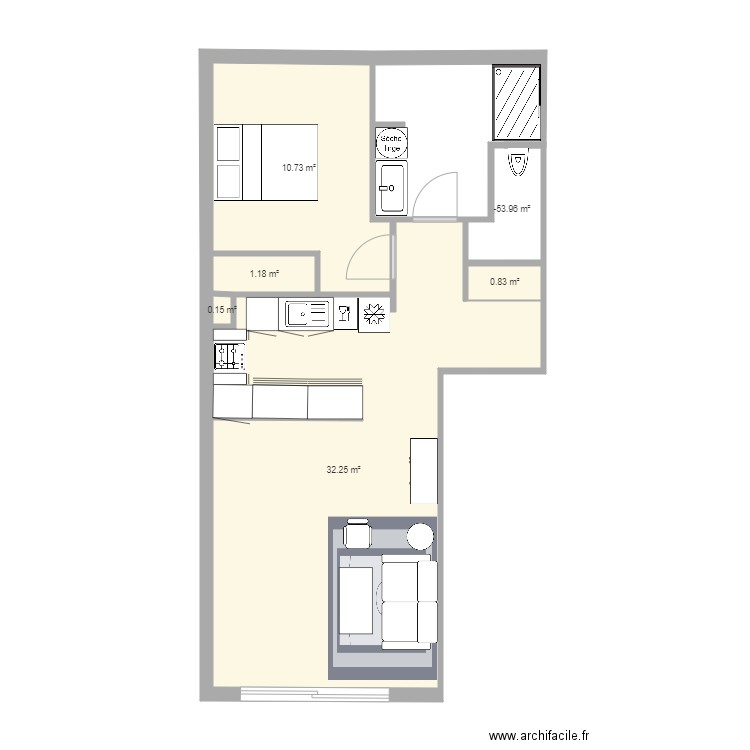 Ruitor Salon 1. Plan de 0 pièce et 0 m2