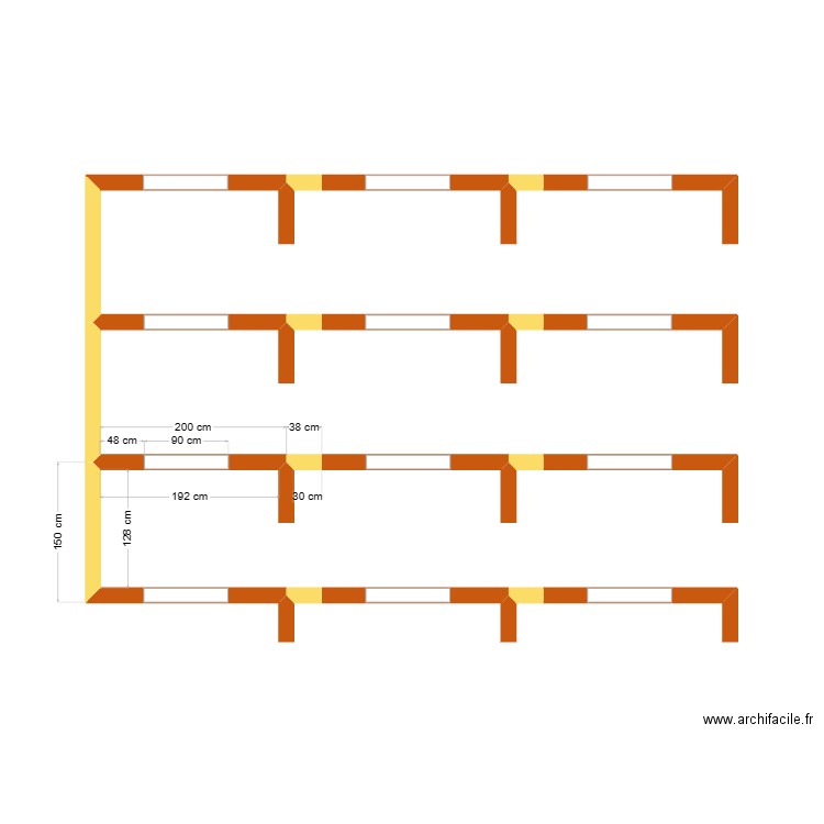 Exer 1. Plan de 0 pièce et 0 m2