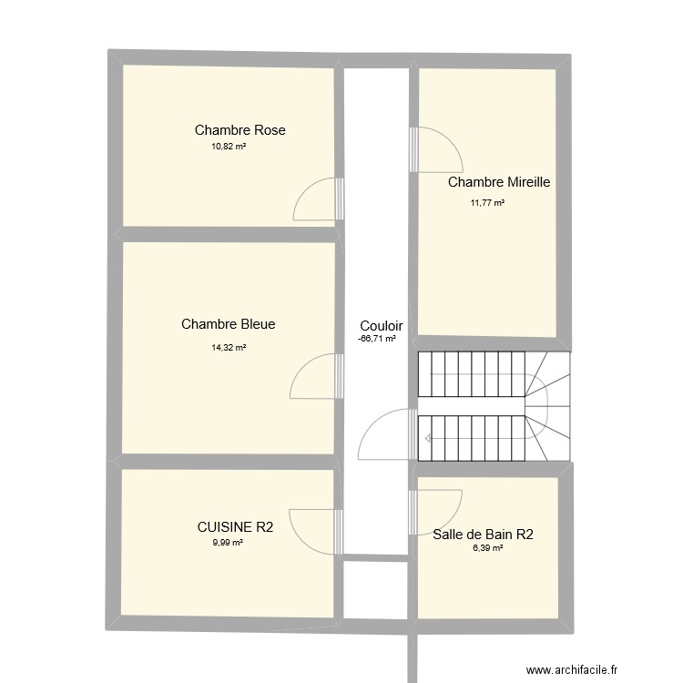 Plan global R2. Plan de 0 pièce et 0 m2