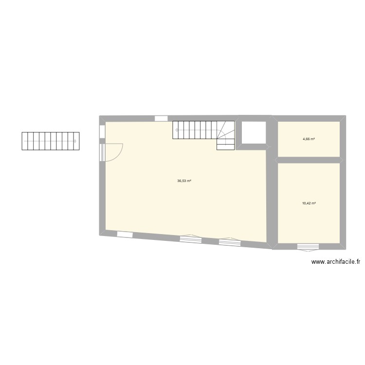 chalet. Plan de 0 pièce et 0 m2