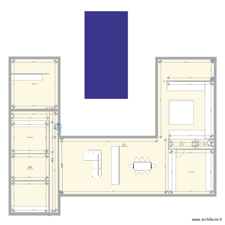 projet maison 2. Plan de 0 pièce et 0 m2