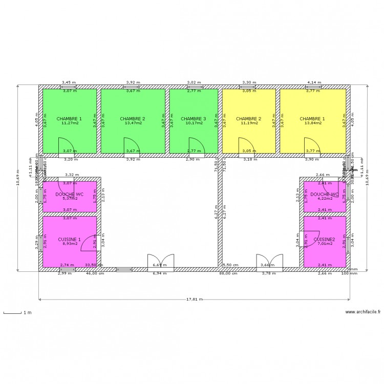 Plan. Plan de 0 pièce et 0 m2