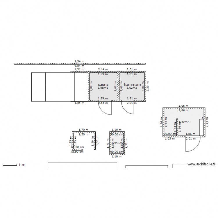 nouveau spa. Plan de 0 pièce et 0 m2