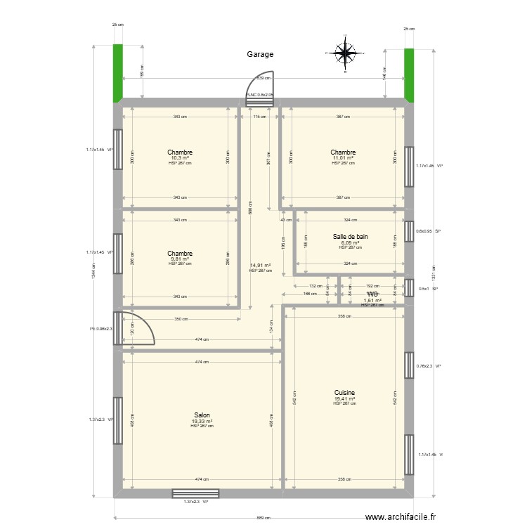 ML24018054 - GRAZI. Plan de 8 pièces et 92 m2