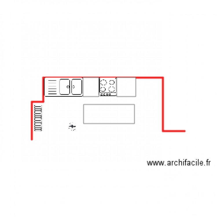 CUISINE 001. Plan de 0 pièce et 0 m2