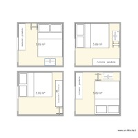 plan chambre cros de cagnes