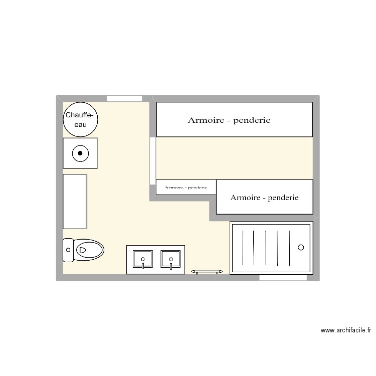 SDB. Plan de 0 pièce et 0 m2