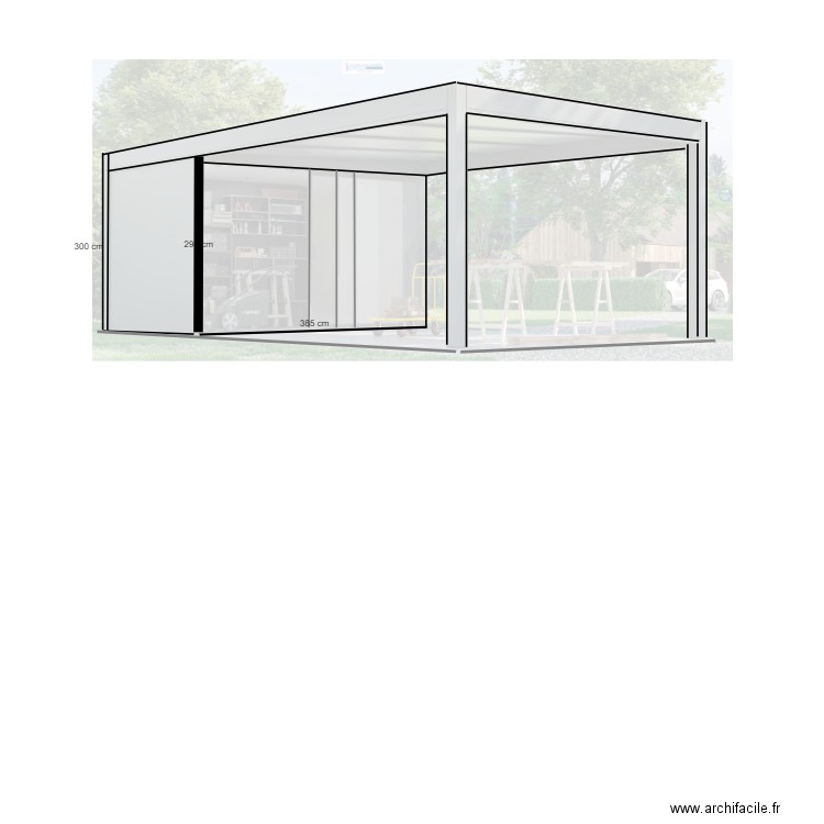 CARPORT. Plan de 0 pièce et 0 m2