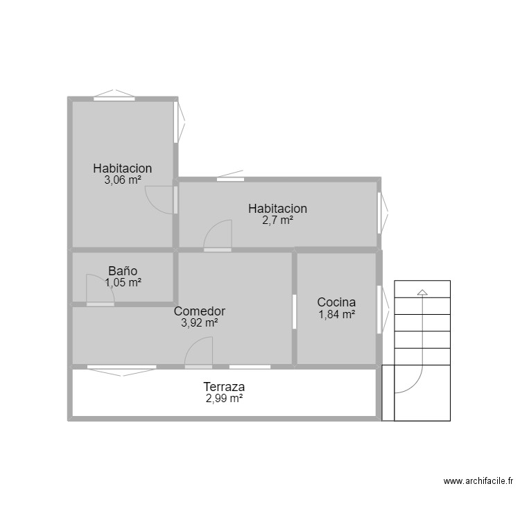 plano sof. Plan de 0 pièce et 0 m2