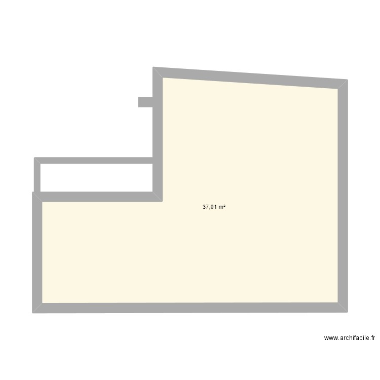 facade 1. Plan de 0 pièce et 0 m2