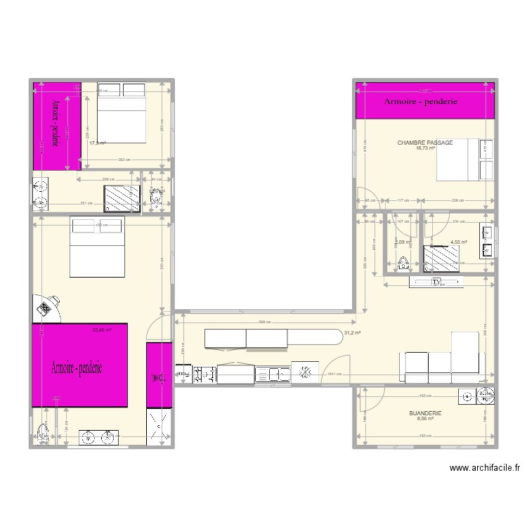 MAISON 2. Plan de 0 pièce et 0 m2